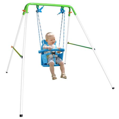 Sportspower Indoor/Outdoor My First Toddler Swing, Foldable