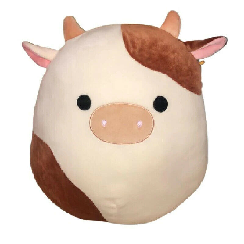 Squishmallows Ronnie The Cow 8" Brown White New Easter 2022