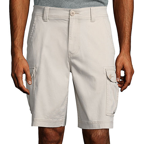 St. John's Bay Comfort Stretch 10" Mens Cargo Short on Sale At JCPenney