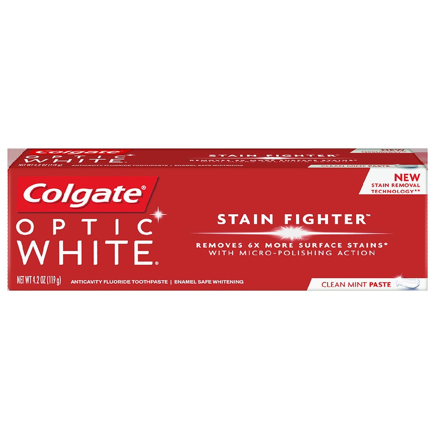 Stain Fighter Toothpaste Clean Mint Paste4.2oz