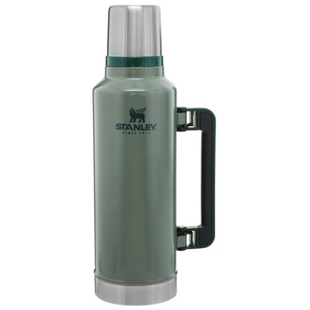 Stanley Classic Vacuum Insulated Stainless Steel Bottle, 2 qt