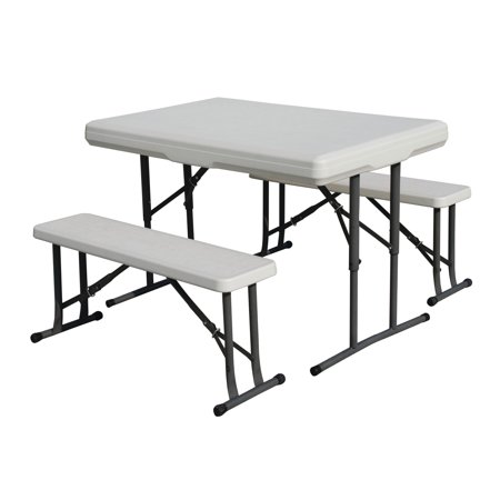 Stansport Heavy-Duty Picnic Table and Bench Set