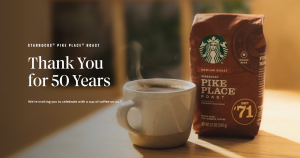 Starbucks Pike Place Coffee FREE Sample!