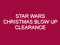 star wars christmas blow up clearance 1307475