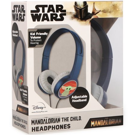 Star Wars Mandalorian the child kid-safe headphones
