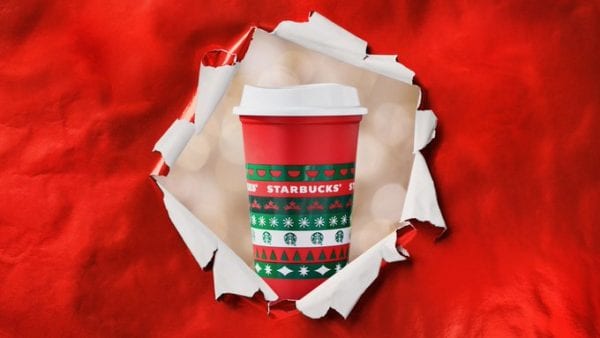 FREE STARBUCKS Holiday Cup Today Only!