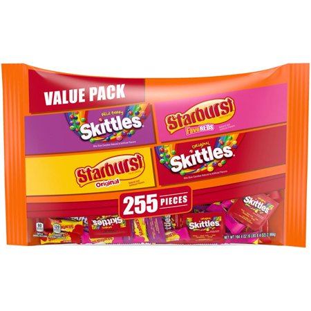 Starburst and Skittles Fruity Candy Variety Mix (104.4 oz., 255 ct.)