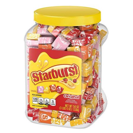 Starburst Original Fruit Chews Candy Jar (54 oz.)