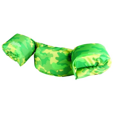 Stearns Puddle Jumper Deluxe Child Life Jacket, Yellow and Green Camo