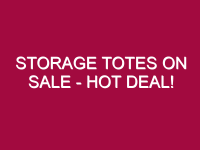 storage totes on sale hot deal 1306769