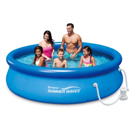 Summer Waves® 10ft Quick Set® Ring Pool with 600 GPH Filter Pump