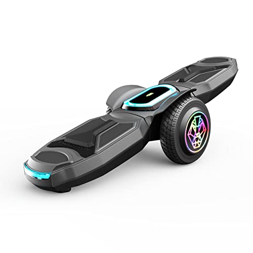 SWAGTRON Shuttle ZIPboard Electric Hoverboard / Skateboard | 6.3 mph and 3-Mile Range | LED Wheels and Bluetooth Speaker
