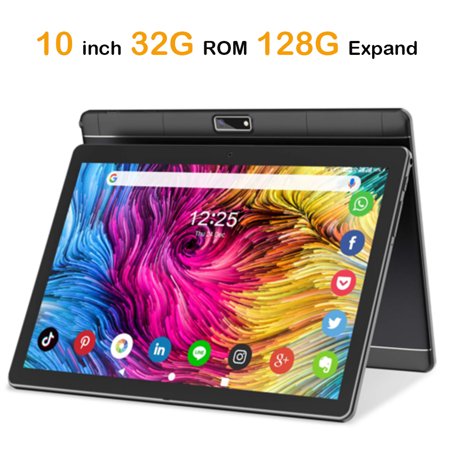 Tablet 10.1 inch Android Tablet,3G Phone Call WiFi Tablet,Android 9 Quad Core Tablet PC,2GB RAM +32GB ROM (Black)