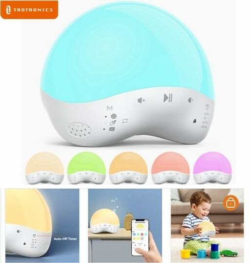 TaoTronics Noise Sound Machine Baby Easy Sleep Sounds Therapy Relax Sleeping