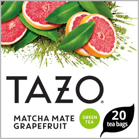 Tazo Matcha Mate Grapefruit, Green Tea Bags, 20 Ct HOT DEAL AT WALMART!