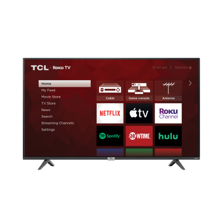 TCL 65" Class 4-Series 4K UHD HDR Roku Smart TV – 65S435