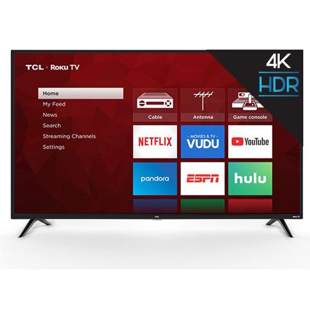 TCL 65" Class 4K UHD LED Roku Smart TV HDR 4 Series 65S425