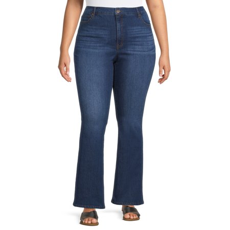 Terra & Sky Women's Plus Size Bootcut Jean