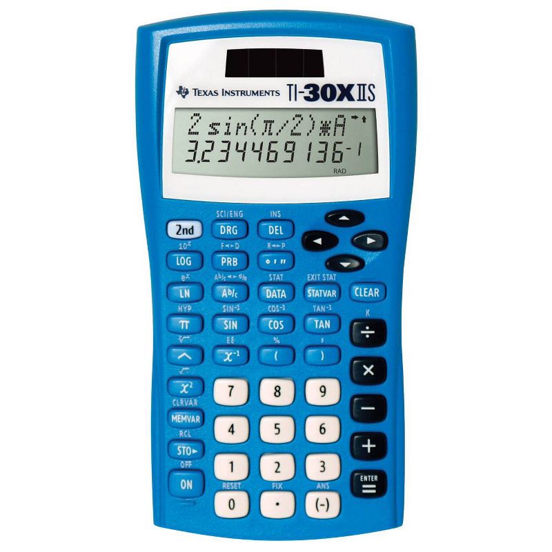 Texas Instruments TI-30XIIS Scientific Calculator - Blue on Sale At Target - Back To School Deal