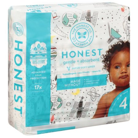The Honest Company Space Traveling Size 4 23-Count Disposable Diapers