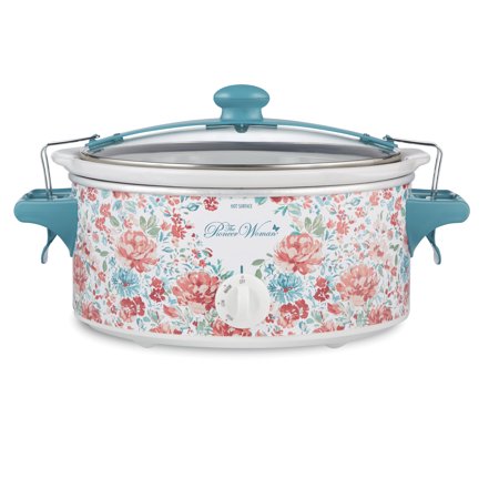 The Pioneer Woman 6-Quart Portable Slow Cooker, Gorgeous Garden