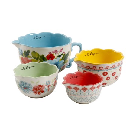 The Pioneer Woman Breezy Blossom 4-piece Measuring Bowls