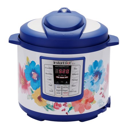 The Pioneer Woman Instant Pot LUX60 Breezy Blossoms 6-Quart 6-in-1 Multi-Use Programmable Pressure Cooker, Slow Cooker, Rice Cooker, Sauté, Steamer, and Warmer
