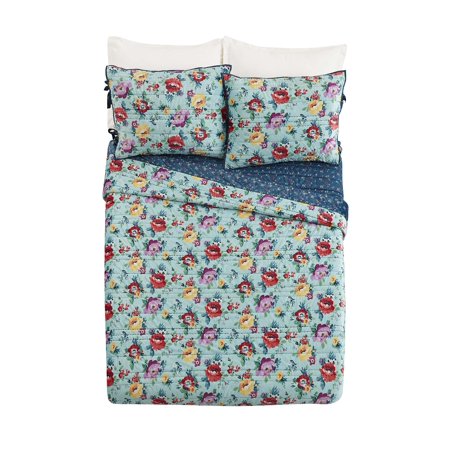 The Pioneer Woman Sweet Romance Blossoms Quilt, Full/Queen, Multi