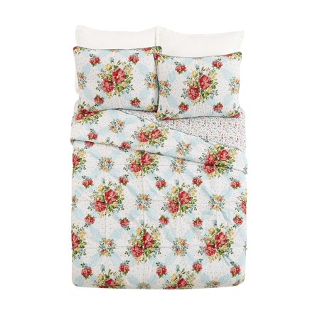 The Pioneer Woman Vintage Floral Quilt, Full/Queen, Multi