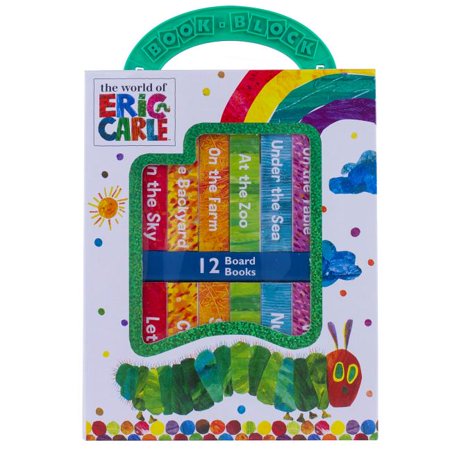 The World of Eric Carle, My First Library 12-Block Set - PI Kids (Board Book)