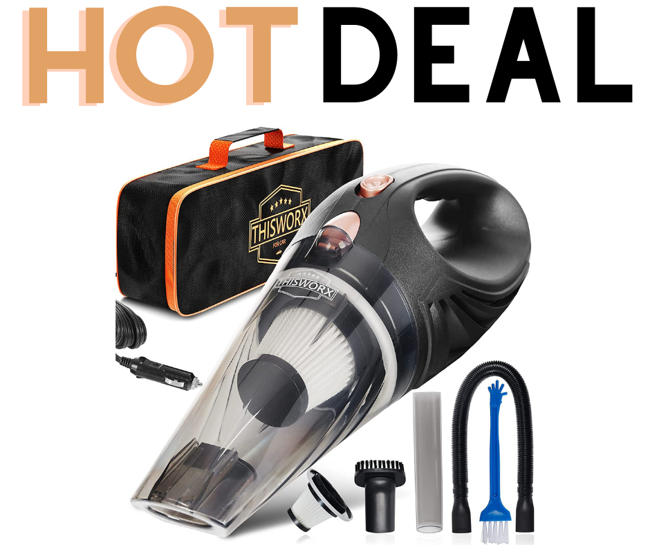 ThisWorx Portable Car Vacuum Online Price SLASH!