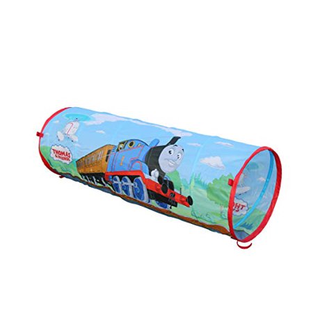 Thomas and Friends 6' Thomas the Train Pop Up Play Tunnel, Polyester Material Allows Indoor and Outdoor Tent Use, Children Ages 3+