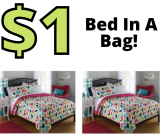 Bed in a Bag for $1 at Walmart!