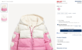 Old Navy Unisex Water-Resistant Color-Block Heart Puffer Jacket Only $12.97!