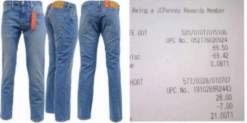 jcpenney levis 511