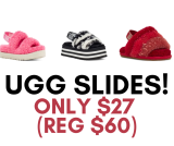 UGG Slides only $27! (reg $60)