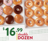 Krispy Kreme 2 Dozens For Only $16.99 THIS WEEKEND ONLY!