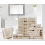 18-Piece Cotton Bath Towel Set Over 50% Off!