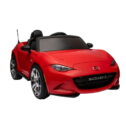 12V Ride On Powered Wheels Car Mazda Licensed MX-5 Electric Car for Kids w/ Parental Remote Control LED Lights Bluetooth...