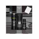 ($14 Value) AXE 4-pc Black Holiday Gift Set (Shampoo, Bodywash, Body Spray with Bonus Travel Size Body Spray)