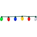 14 1/2' Gemmy Airblown Inflatable Multi-Color Christmas Light String