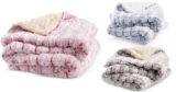 Reversible Micromink Faux-Sherpa Throw ONLY $14 (Reg. $35)