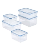 Easy Essentials Rectangular 10-Pc. Food Storage Set Limited Time Special