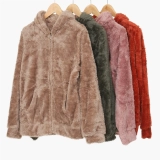 Fuzzy Casual Hooded Jacket Hot Price Drop!
