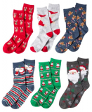 Holiday Crew Socks Crazy Cheap at Macy’s!