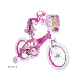 Dynacraft 16″ Barbie Girls’ Bike with Plush Puppy, Pink ON SALE AT WALMART!