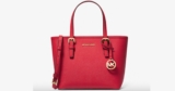 Michael Kors Jet Set Travel Saffiano Leather Top-Zip Tote Bag SALE! ONLY $79 (Reg $448)