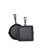 Cast Iron 2-Pc. Mini Skillet & Griddle Set LIMITED TIME ONLY DEAL!