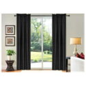 1 set of 2 panels 108 inches long energy efficient lined blackout window treatment curtain drape with rod pocket R64...