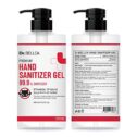 2 PACK - Dr.BELLCA Premium Hand Sanitizer Gel, Citrus ScenT (Ethanol 70%), 500 ml (16.9 fl.oz) - Kills 99.9% of...
